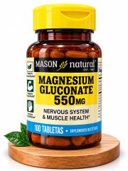MAGNESIUM GLUCONATE 550 MG X 100 TAB